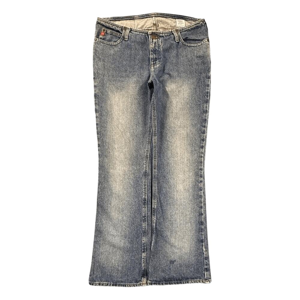 Vintage MUDD Women’s Y2K Vintage Low Cut Line Flared Denim Jean 12